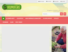 Tablet Screenshot of humifere.fr